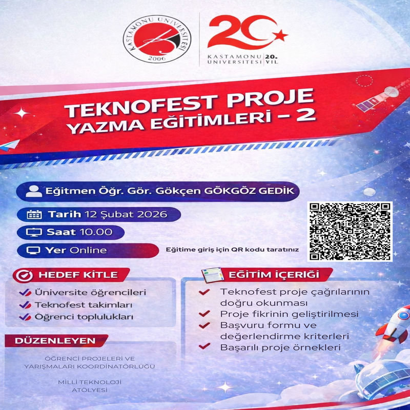 Proje fikrini TEKNOFEST sahnesine taşı! (Proje Yazma Eğitimleri- 2)